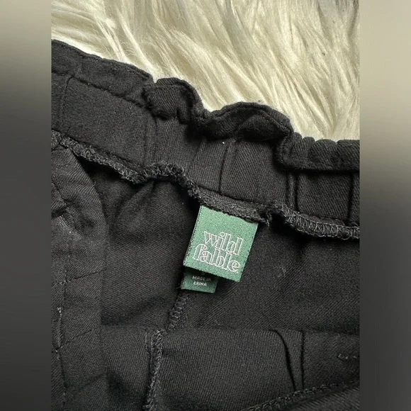 wild fable high-waisted cropped wide leg pants - Picture 4 of 10